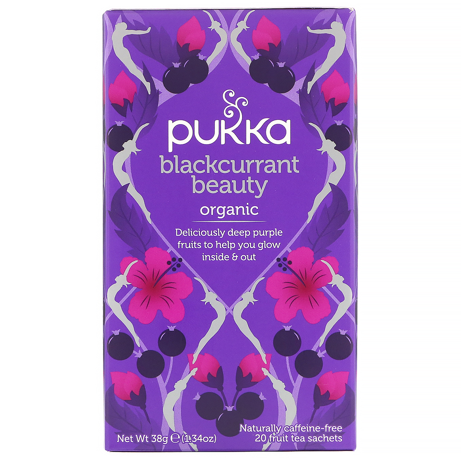 Pukka Blackcurrant Beauty Organic 20 Fruit Tea Sachets